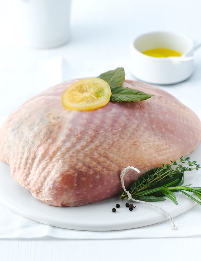 British Turkey Crown with Pork, Sage & Onion Stuffing M&S