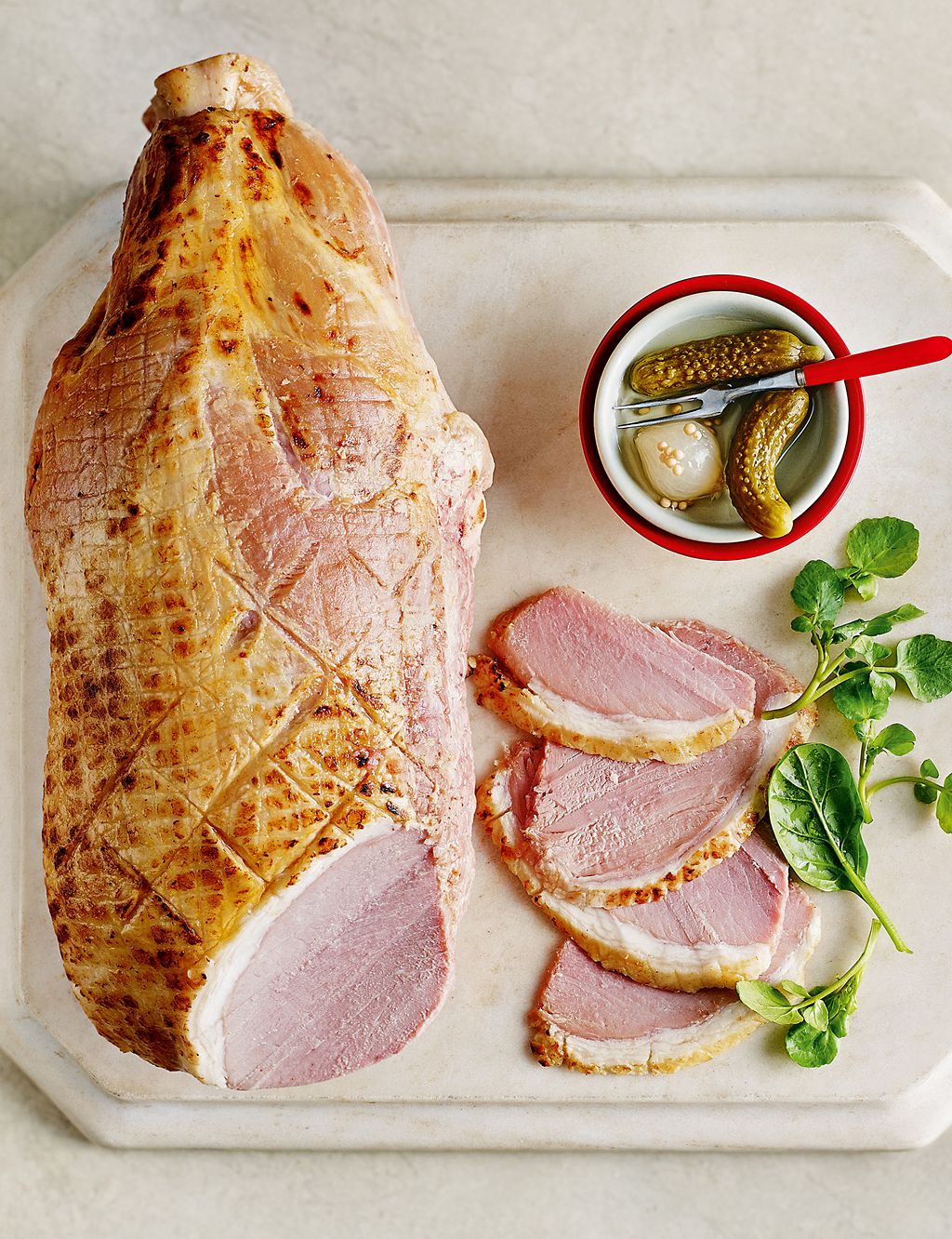 British Wiltshire Ham on the Bone (Approx. 34 Slices) - (Last Collection Date 30th September 2020) 1 of 2