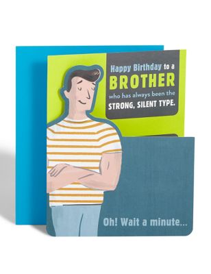 Brother Birthday Card Image 1 of 2