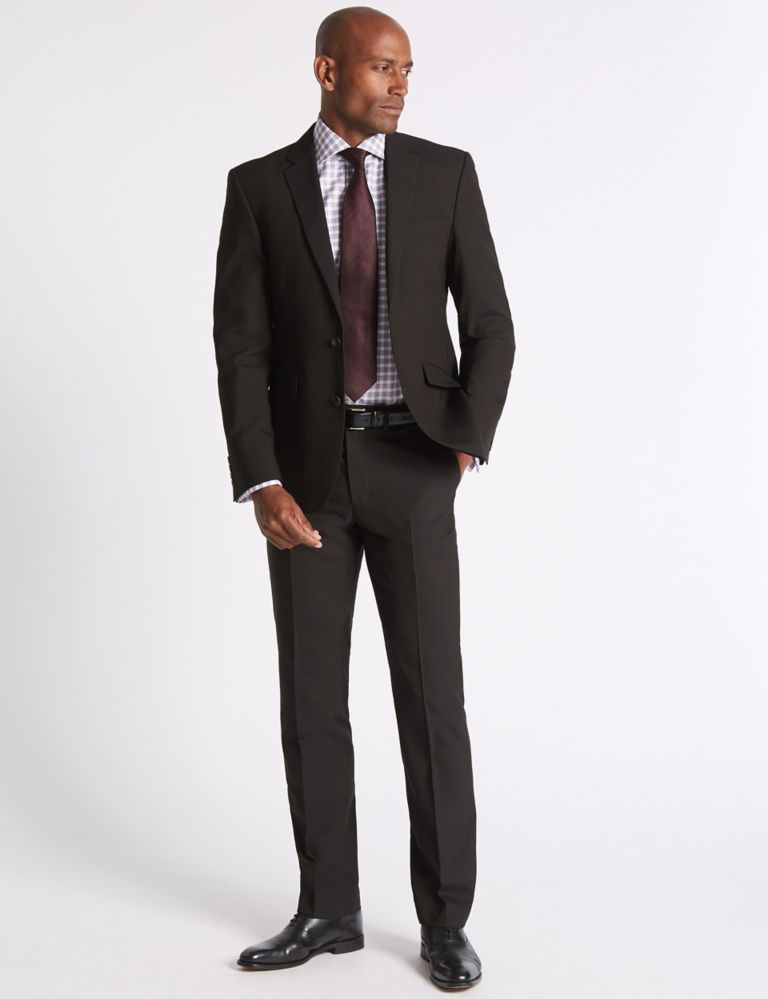 Brown Tailored Fit Trousers 5 of 5