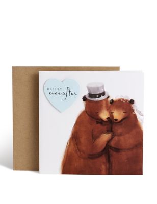 Bruno Bears Wedding Card Image 1 of 2