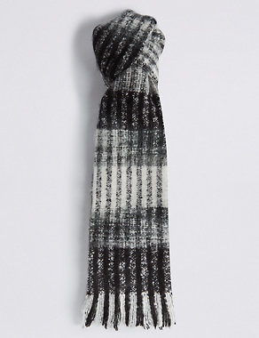 Brush Striped Scarf Image 2 of 3