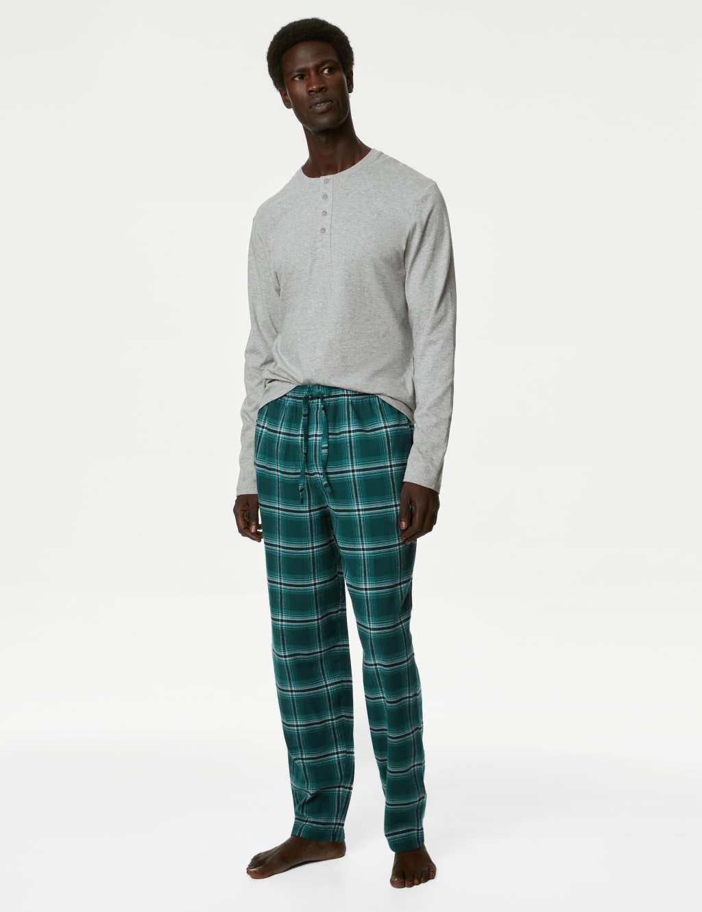 Tartan pyjamas men best sale