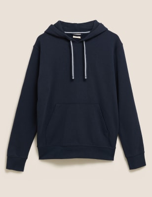 brushed cotton hoodie