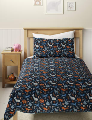 brushed cotton cot bed duvet cover