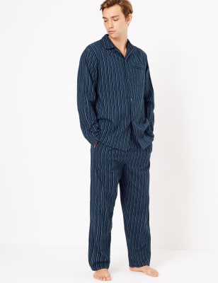 M&s brushed cotton online pyjamas