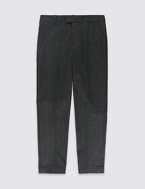 Brushed Formal Trousers (5-14 Years) Image 2 of 3