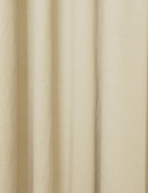 Brushed Pencil Pleat Blackout Temperature Smart Curtains Image 2 of 6