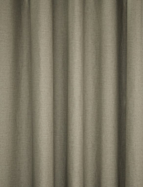 Brushed Pencil Pleat Blackout Temperature Smart Curtains Image 2 of 5