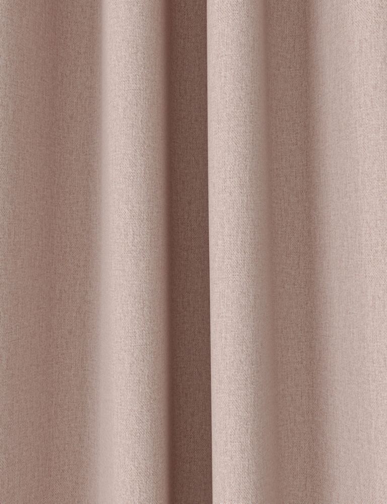 Brushed Pencil Pleat Blackout Ultra Temperature Smart Curtains 1 of 4