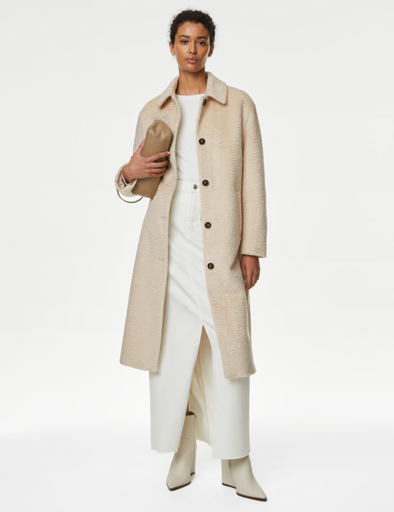 M and s top girls coats