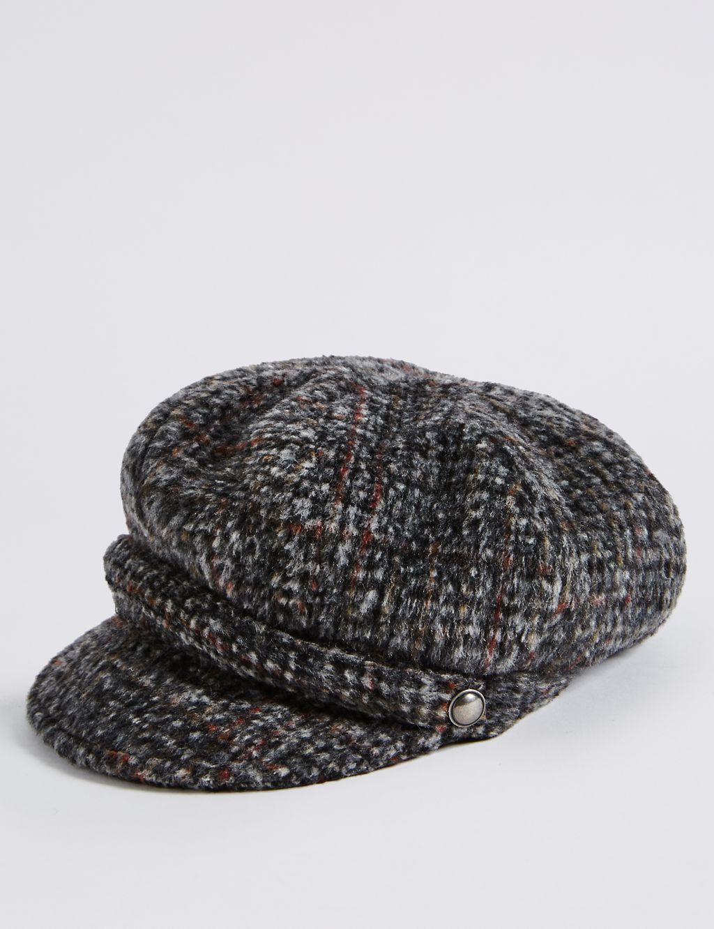 Brushed Tweed Winter Hat 2 of 2