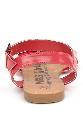 Buckle & Strap Holiday Sandals Image 2 of 4