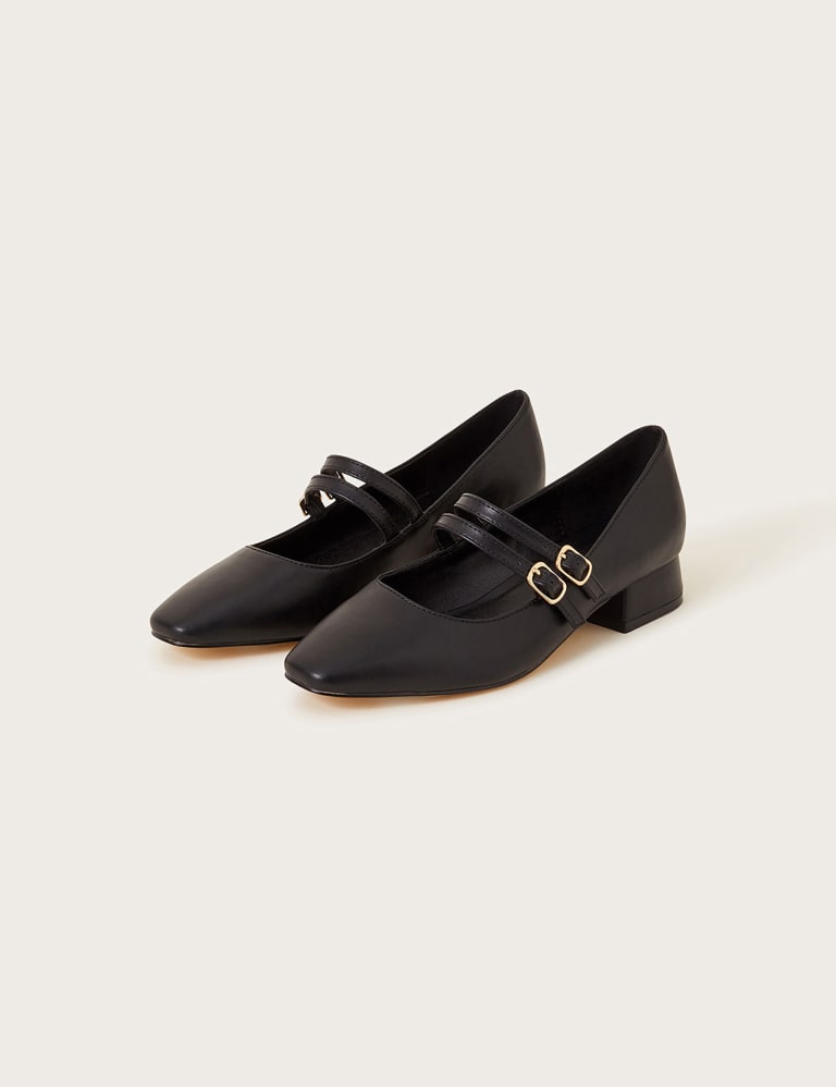 Heel and outlet buckle shoes online
