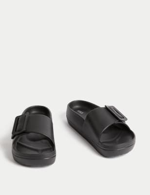 Womens best sale flatform sliders