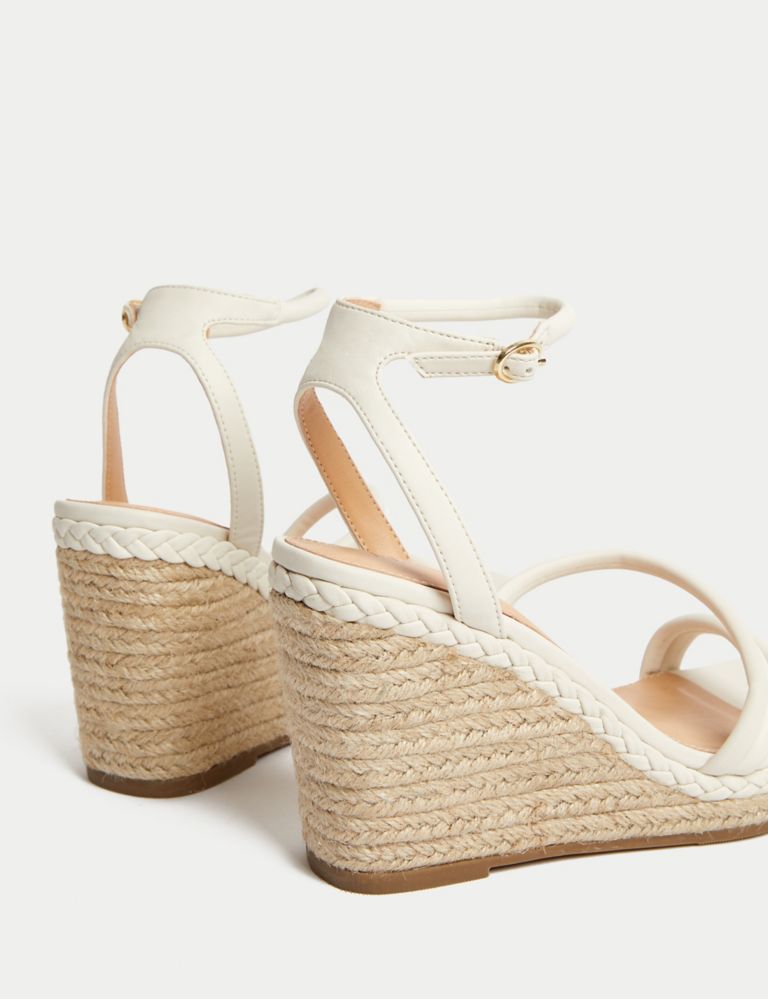 Buckle Strappy Wedge Espadrilles 3 of 3