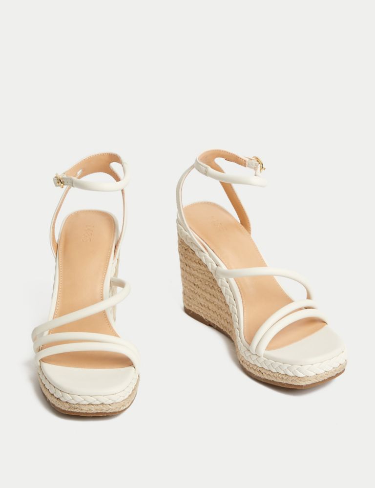 Buckle Strappy Wedge Espadrilles 2 of 3