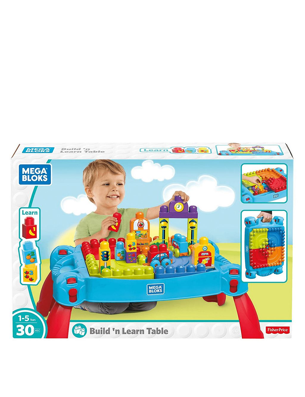 Build and Learn Table (1-5 Yrs) 1 of 4