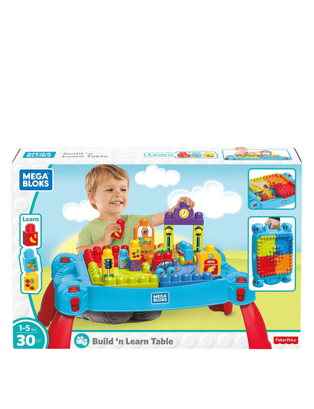 Mega bloks learning table sale