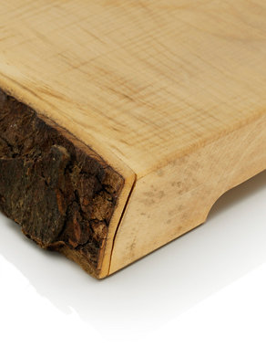 Bunbury Boards Medium Ash Natural Chunky Chopping Board Image 2 of 3