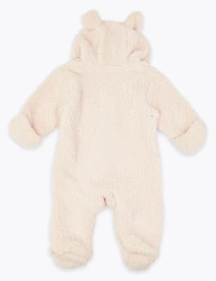 fluffy pramsuit