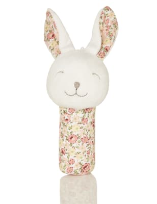 Bunny Rattle Soft Toy Mands