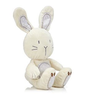 Bunny Soft Toy with Rattle Image 2 of 4