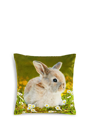 Bunny Tail Cushion Image 2 of 3
