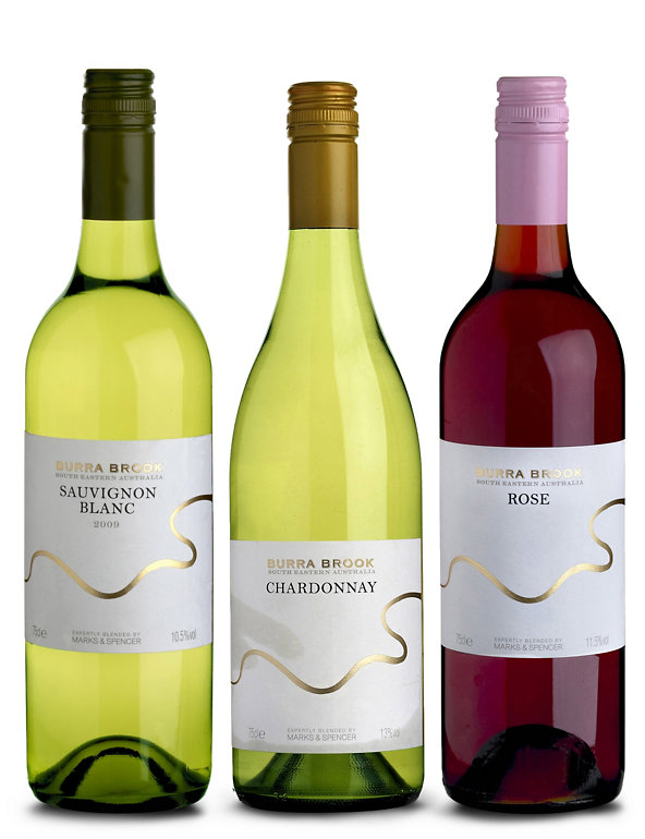 Burra Brook White & Rosé Selection - Case of 6 Image 1 of 1