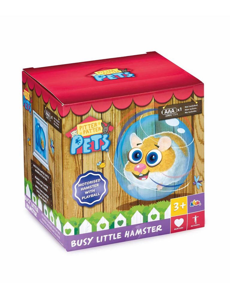 Busy Little Hamster Toy (3+ Yrs) Pitter Patter Pets M&S
