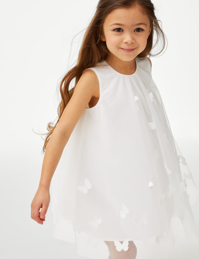 M&s top white dress