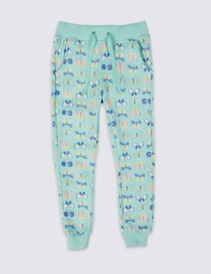 Butterfly Print Joggers (3 Months - 5 Years) Image 2 of 4