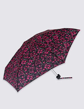 Butterfly Spots Compact Umbrella with Stormwear™ Image 2 of 4