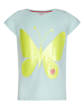 Butterfly T-Shirt (1-7 Years) Image 2 of 6