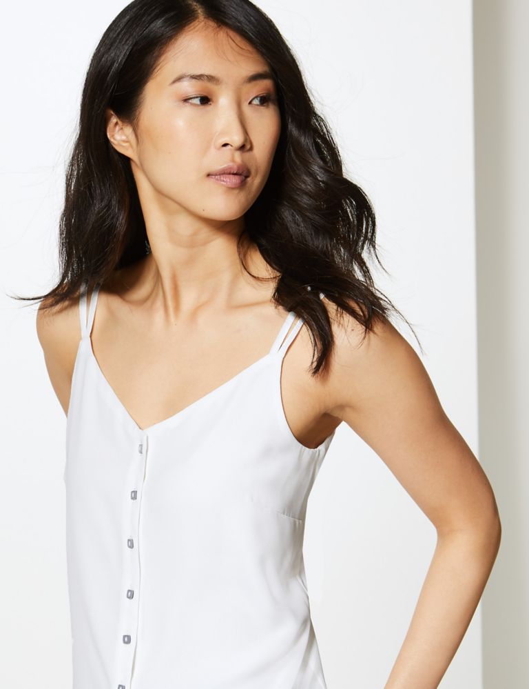 Button Detailed Camisole Top 3 of 4