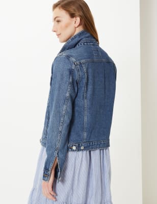 Marks and spencer denim on sale jacket