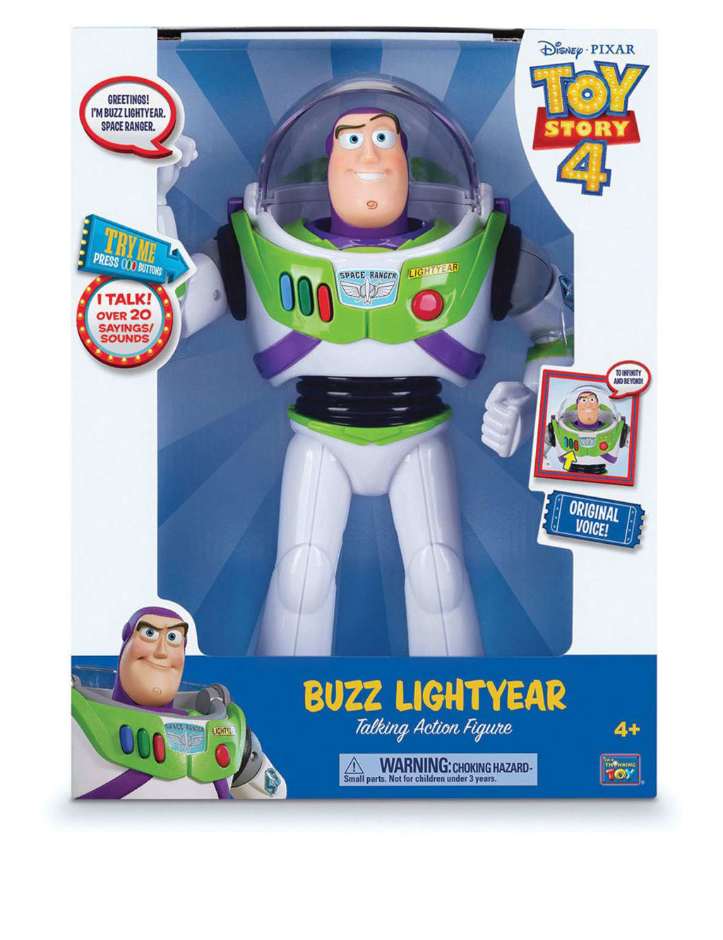 Toy story talking action discount figures