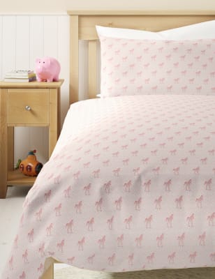 Cotton Zebra Print Bedding Set Bedding Sets Marks And Spencer Us