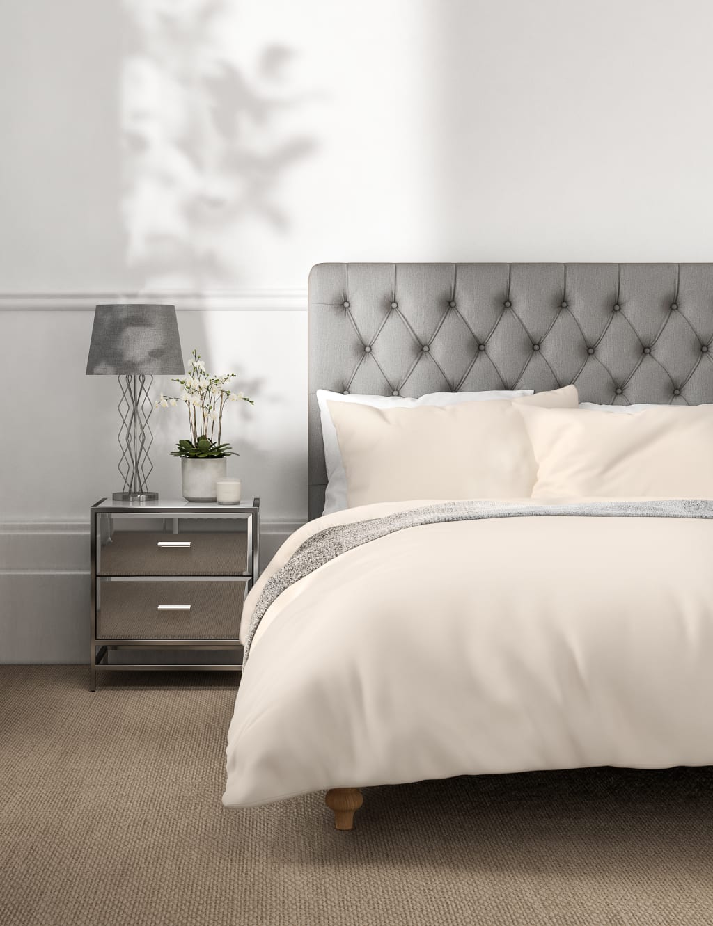 Comfortably Cool Lyocell Rich Duvet Cover image 3