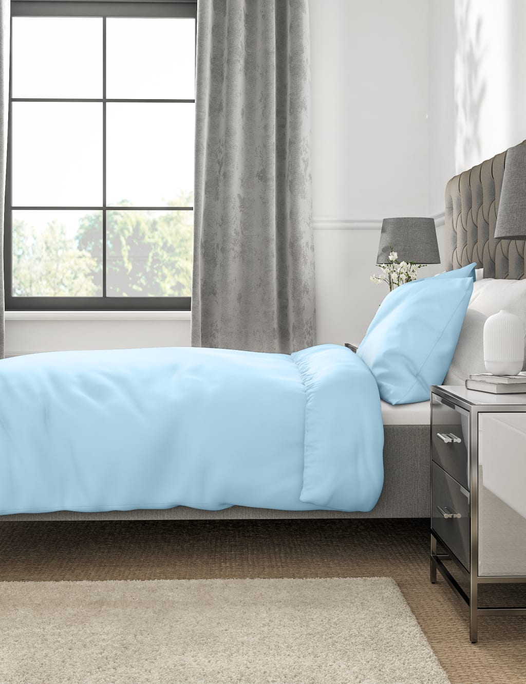 Comfortably Cool Lyocell Rich Duvet Cover image 4