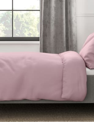 

M&S Collection Funda de edredón de Lyocell Comfortably Cool - Light Mauve, Light Mauve