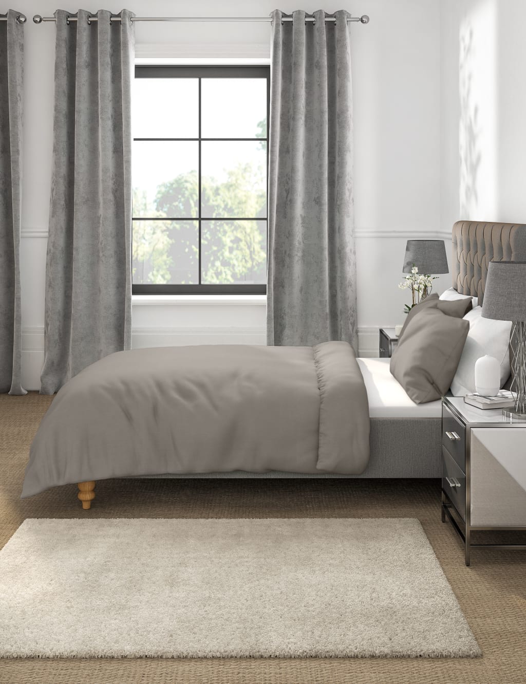 Comfortably Cool Lyocell Rich Duvet Cover image 3