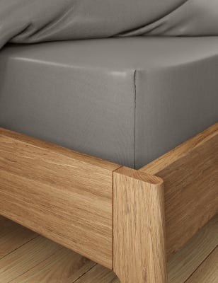 

M&S Collection Sábana bajera profunda Lyocell Comfortably Cool - Dark Grey, Dark Grey