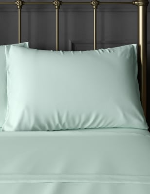 Lot de 2 taies d'oreiller en Tencel™, dotées de la technologie Comfortably Cool - Gris-Bleu