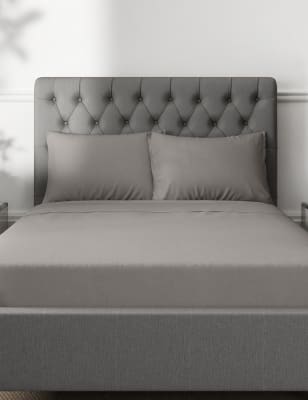 

M&S Collection Pack de 2 fundas de almohada Comfortably Cool de Lyocell - Gris Oscuro, Gris Oscuro