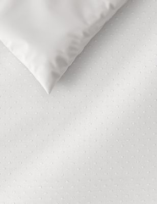 M&S Pure Cotton Broderie Anglaise Bedding Set