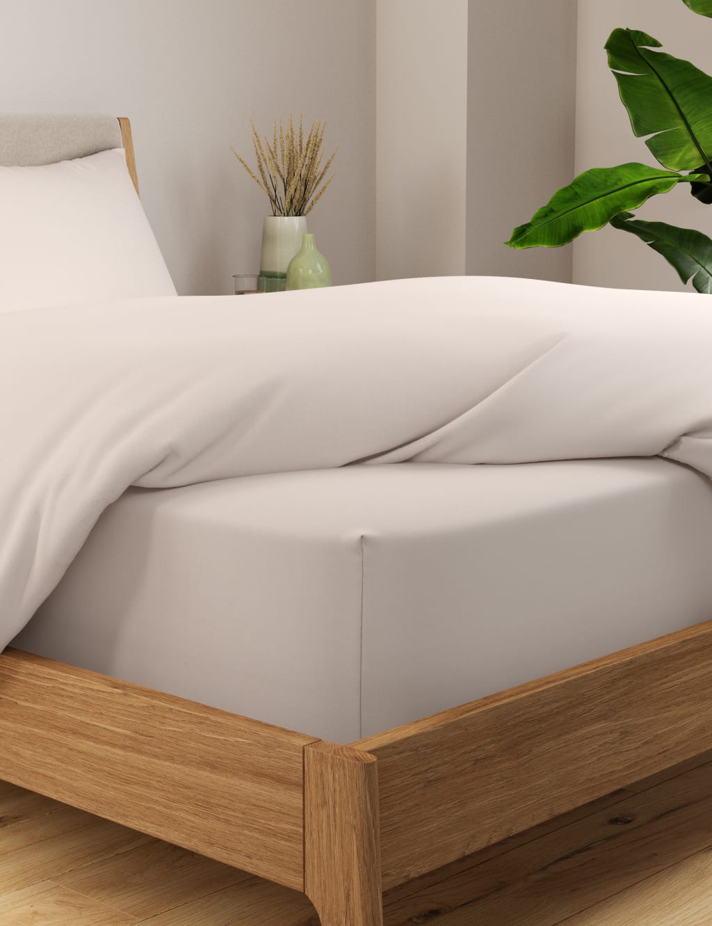 Cotton Rich Percale Extra Deep Fitted Sheet image 1