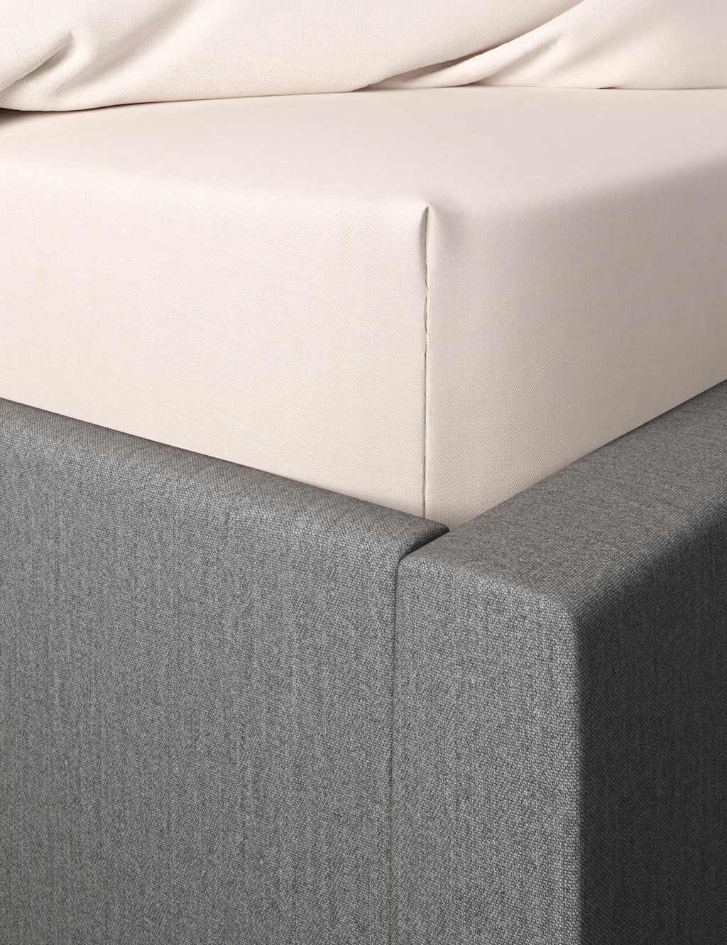 Cotton Rich Percale Deep Fitted Sheet image 1