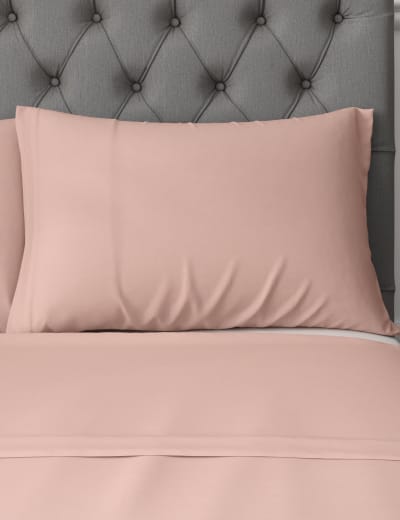 2pk Cotton Rich Percale Pillowcases