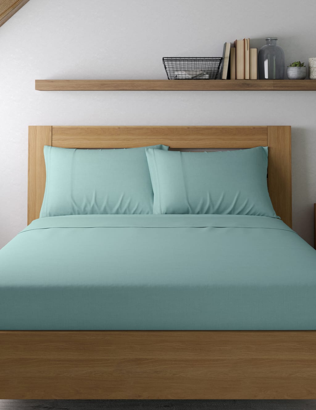 2pk Cotton Rich Percale Pillowcases image 2